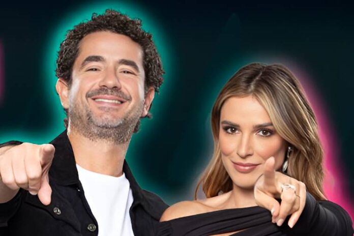 Felipe Andreoli e Rafa Brites