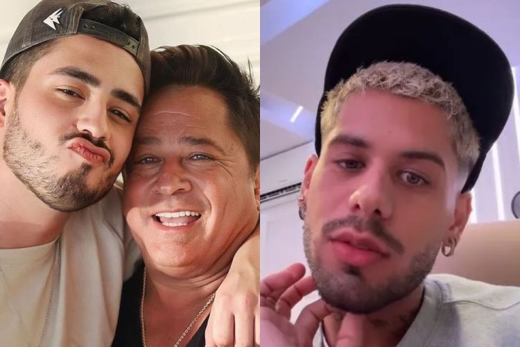 Matheus Vargas, Leonardo e Zé Felipe (Reprodução: Instagram)