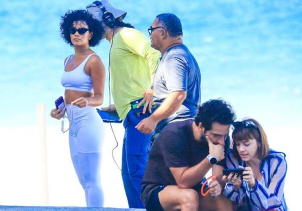 Bella Campos e Humberto Carrão