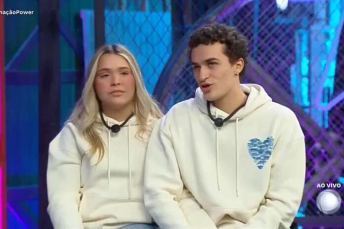 Bia e Guilherme (Reprodução/Record)