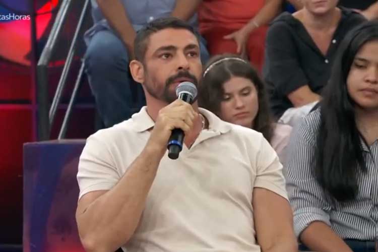 No ‘Altas Horas’, Cauã Reymond revela bullying ao falar sobre a infância: ‘Minha mãe era HIV positiva’