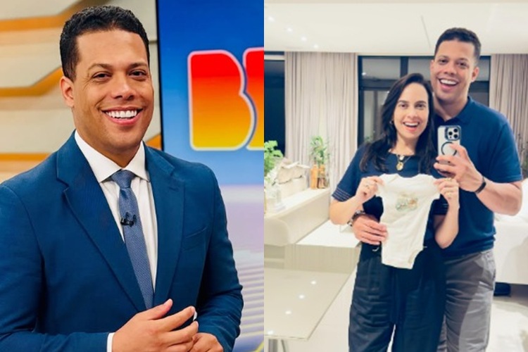 Fred Ferreira, âncora da Globo, revela que será pai pela primeira vez