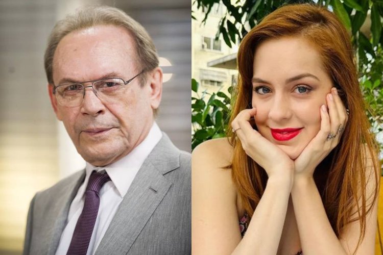 José Wilker deu ‘fora’ em Sophia Abrahão e atriz explica climão: “não foi babaca”