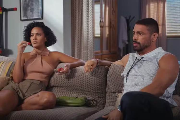 Maria de Fátima e Cesar em Vale Tudo