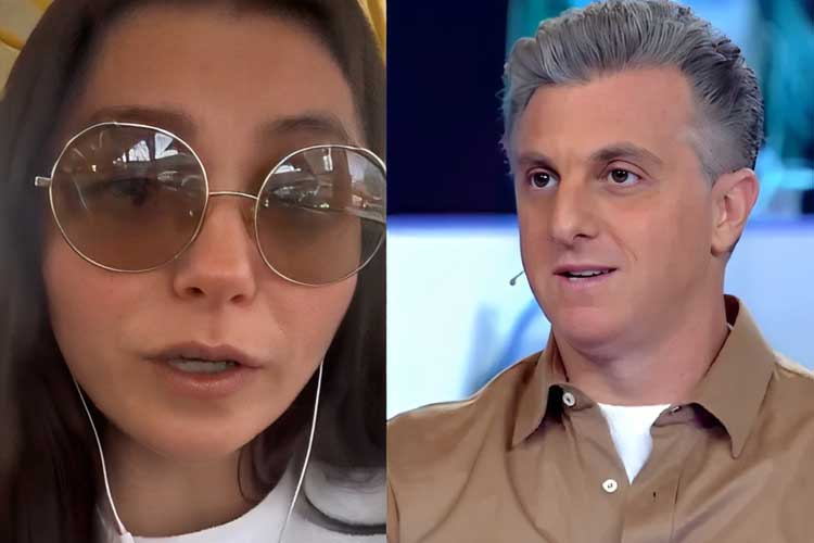 Monica Iozzi abandona voo às pressas após pane e pede ajuda a Luciano Huck: ‘Não tem jeito’