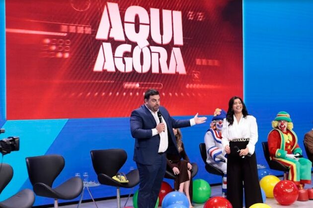 Novo Aqui Agora com Macedão e Dani Brandi - Foto: Rogerio Pallatta/SBT