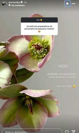 Post de Amanda (Reprodução: Instagram)