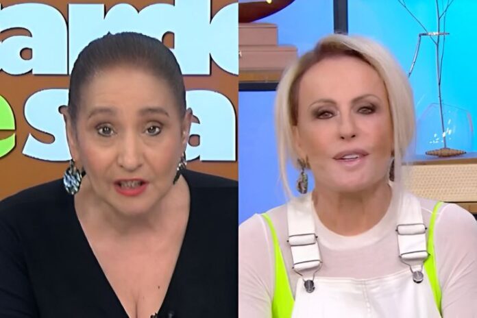 Sonia Abrão e Ana Maria Braga (Reprodução: RedeTV!/TV Globo)