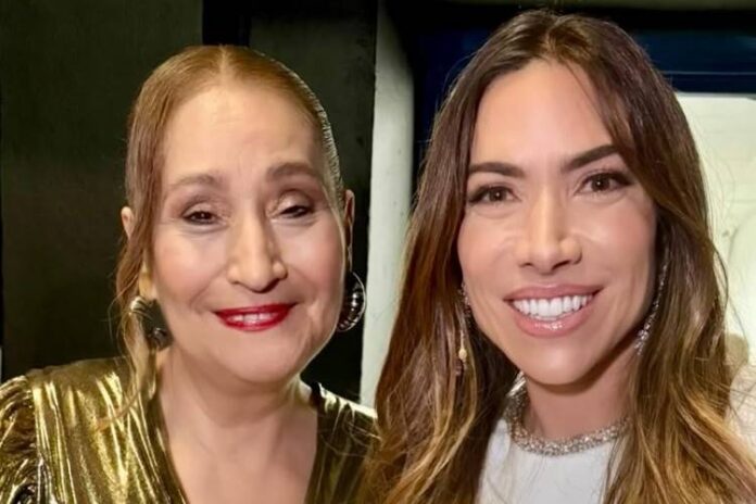 Sonia Abrão e Patricia Abravanel