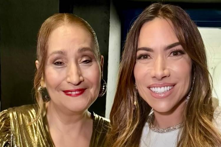 Sonia Abrão e Patricia Abravanel