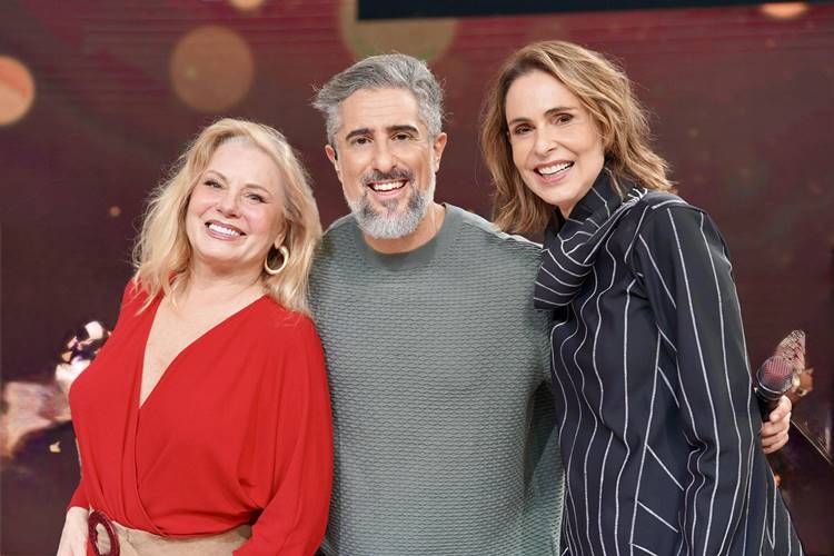 Vera Fischer, Marcos Mion e Silvia Pfeifer
