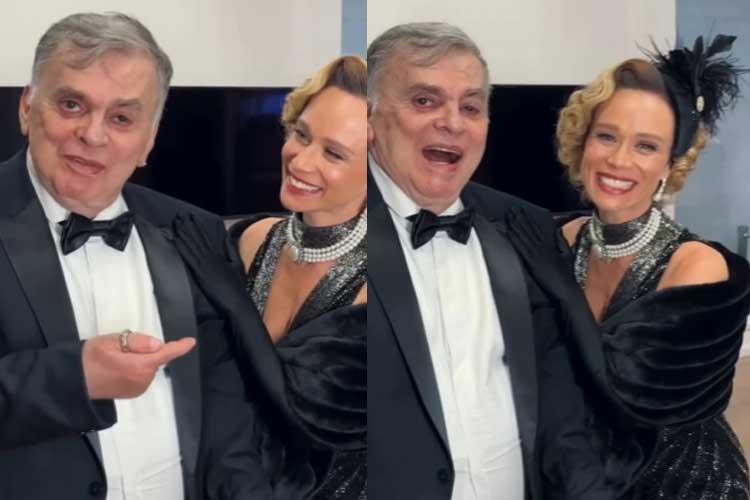 Se recuperando, Walcyr Carrasco surge em andador e relembra ‘Chocolate com Pimenta’