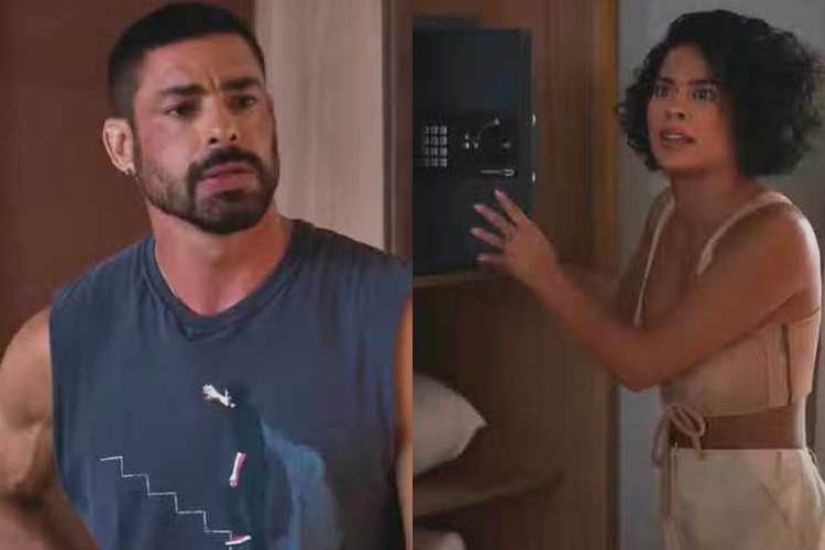 Cesar e Fátima Vale tudo - Reprodução Globo