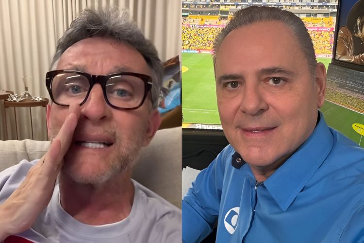 Ligado na Globo, Craque Neto expõe opinião sincera sobre Luís Roberto e dá alfinetada após jogo