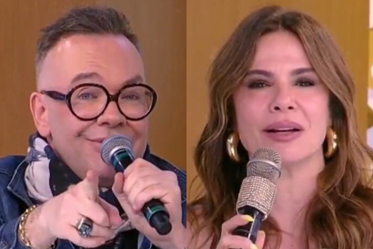 No ‘SuperPop’, Felipeh Campos diz que Luciana Gimenez deveria assinar com o SBT