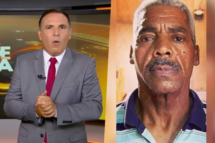 Gottino paralisa o Cidade Alerta e exibe o último registro de Edson Café, ex-Raça Negra, com vida