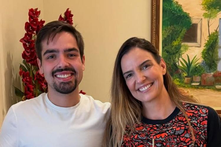 João Silva faz homenagem a mãe, Luciana Cardoso, com direito a clique raro ao lado de Faustão: “Amor da minha vida”