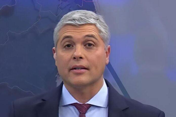 Joel Datena é apresentador do Brasil Urgente (Reprodução: Band)