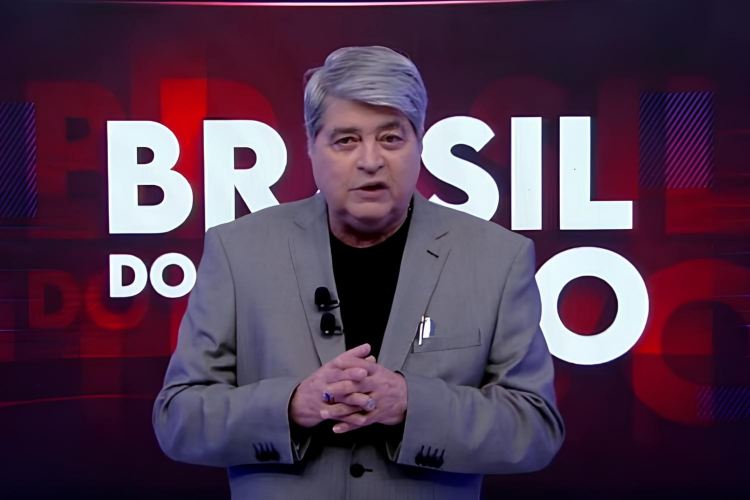 Datena anuncia hospitalização da própria esposa, Matilde, e desabafa ao vivo: “Não dormi praticamente”
