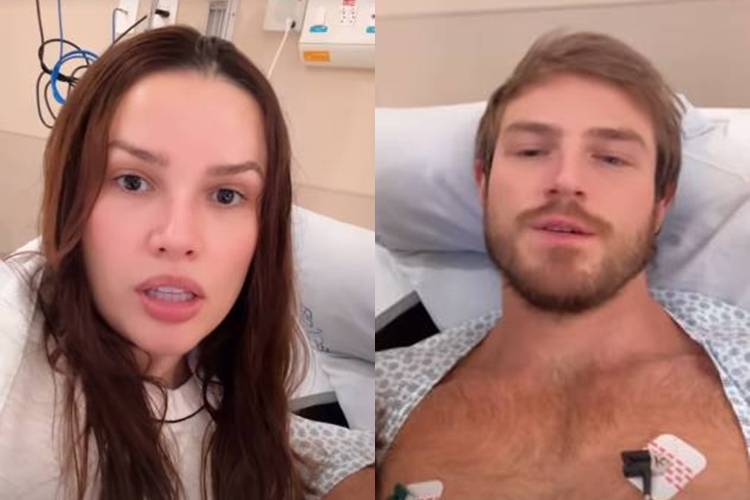 Kaique Cerveny, noivo de Juliette, é internado em hospital com problema no fígado