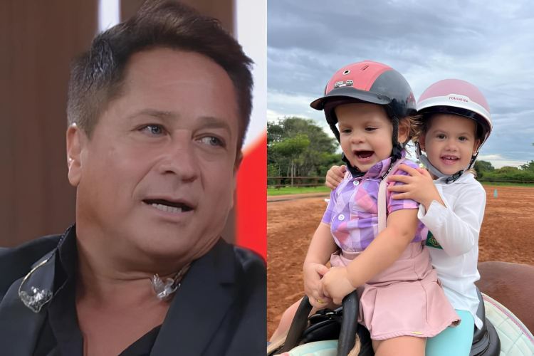 Leonardo expõe curiosidades sobre as netas e se derrete: “Tem que ser estudado”
