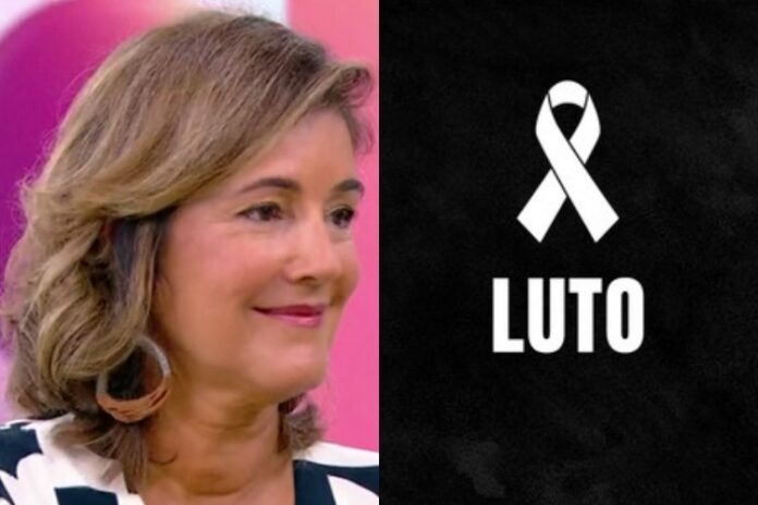 Lilia Teles e símbolo de luto (Montagem/Área VIP/Globo/Internet)