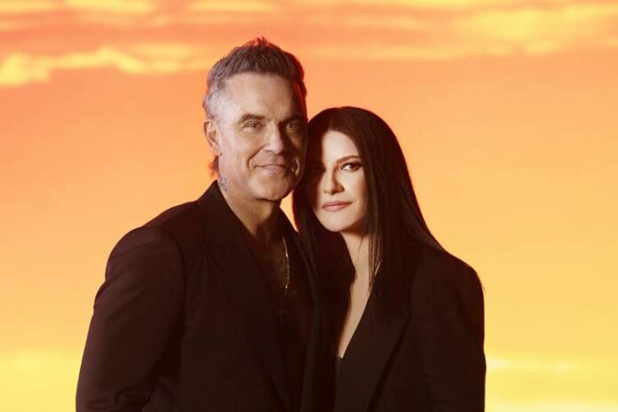 Robbie Williams e Laura Pausini Robbie Williams e Laura Pausini