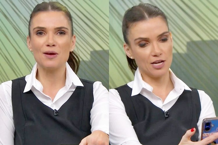Sabina Simonato comete gafe no ‘Bom Dia SP’ e transforma imprevisto em propaganda