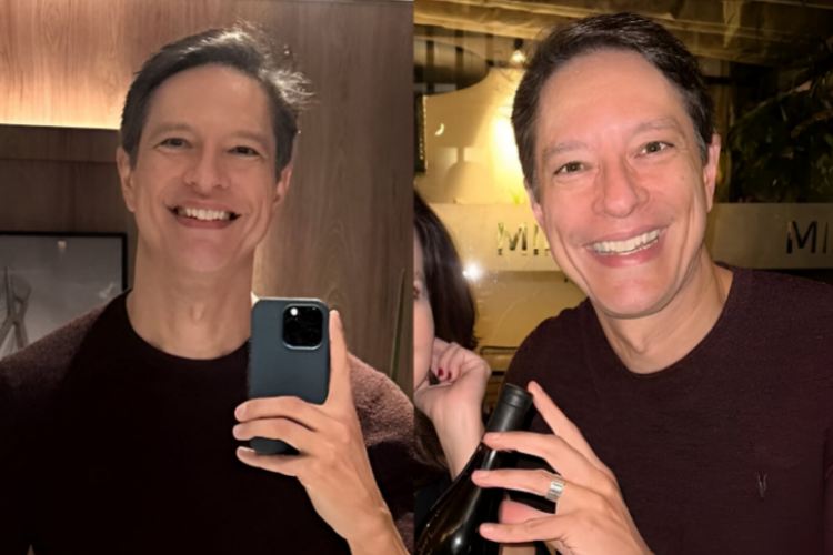 Após sair da Record, Sérgio Aguiar não perde tempo e mostra encontro com ex-Global: “Que chique”