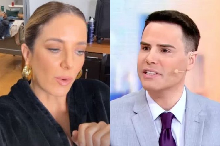 Ticiane Pinheiro se manifesta após fake news de Luiz Bacci sobre o Hoje em Dia: “Feio para ele”