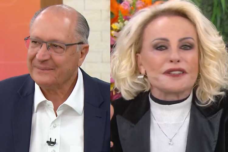 No ‘Mais Você’, Ana Maria Braga faz revelação sobre Geraldo Alckmin: ‘Posso contar?’