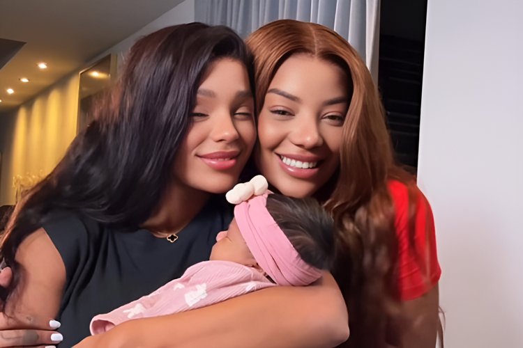 Brunna Gonçalves encanta ao celebrar mesversário da filha com Ludmilla