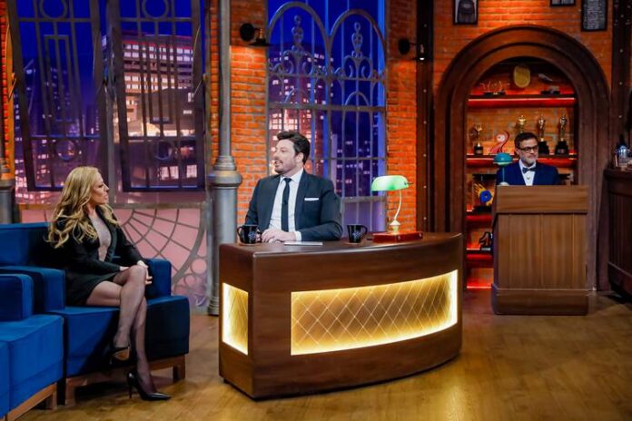 Christina Rocha no The Noite Christina Rocha no The Noite