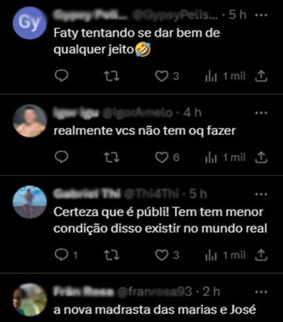 comentários