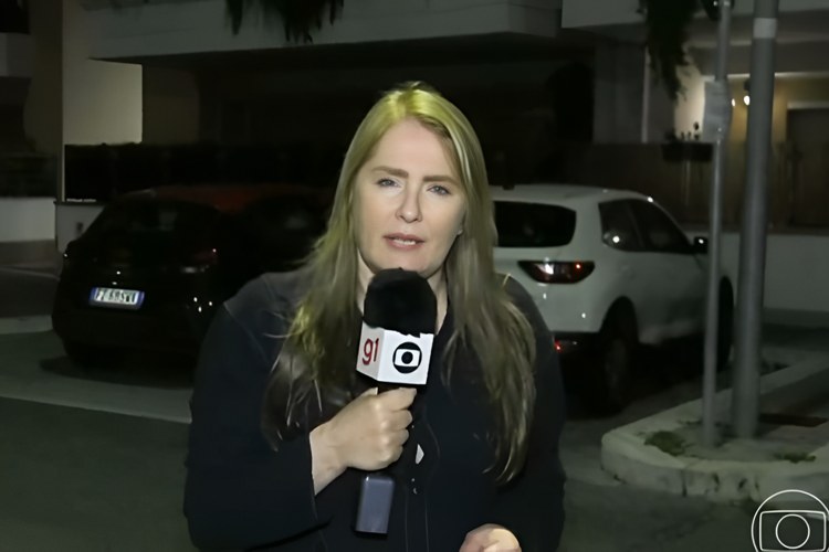 Ilze Scamparini entra ao vivo na Globo e confirma prisão de Carla Zambelli