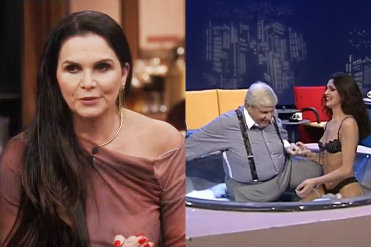 Luiza Ambiel relembra banheira icônica com Jô Soares