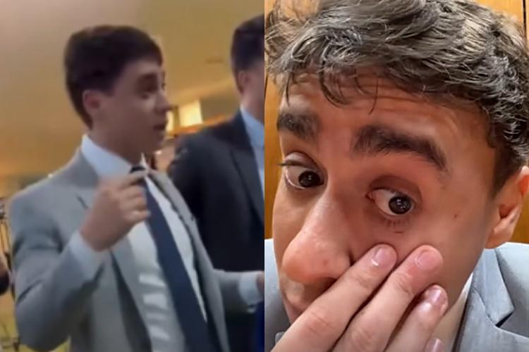 Nikolas Ferreira é atingido por objeto e fica com rosto sangrando ao acompanhar Bolsonaro