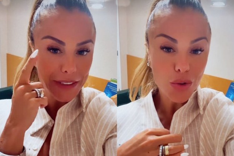 Poliana Rocha procura ajuda médica após descobrir problema na visão