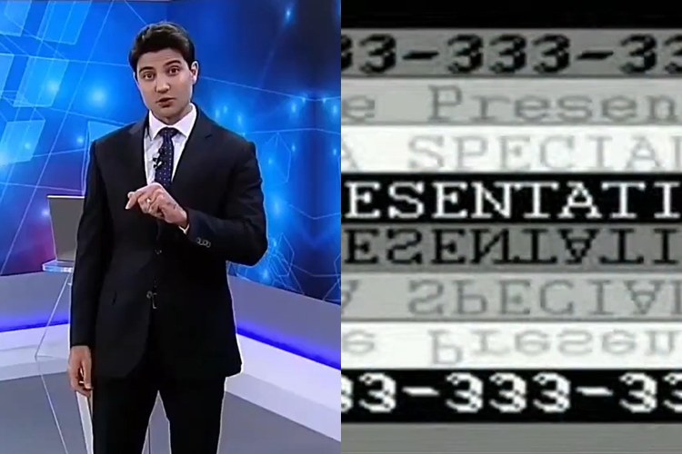 Record News tem transmissão interrompida por mensagens misteriosas