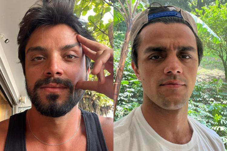 Rodrigo Simas aborda relação com o irmão, Felipe, e dispara: “Pensamentos não batem”
