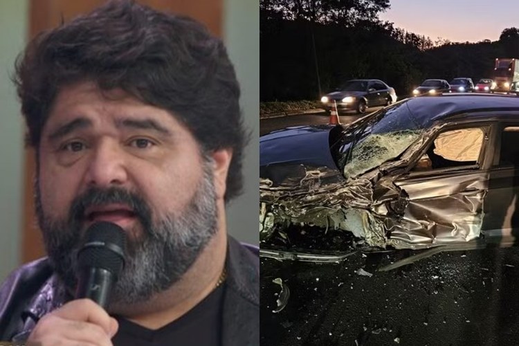 Sertanejo Fabiano, da dupla com César Menotti, sofre grave acidente de carro