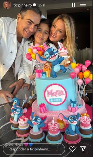 Ticiane e Cesar Tralli - stories