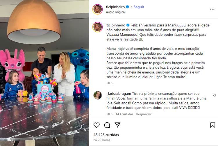 Ticiane Pinheiro Instagram