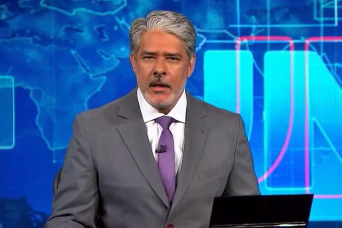 William Bonner no Jornal Nacional William Bonner no Jornal Nacional - Foto: TV Globo