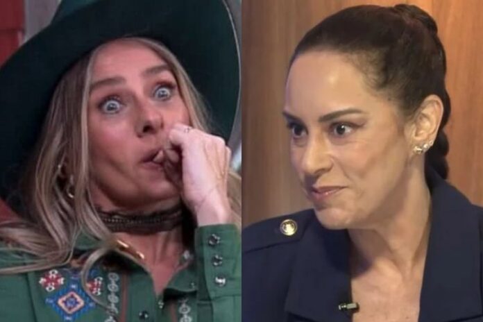 Adriane Galisteu e Silvia Abravanel