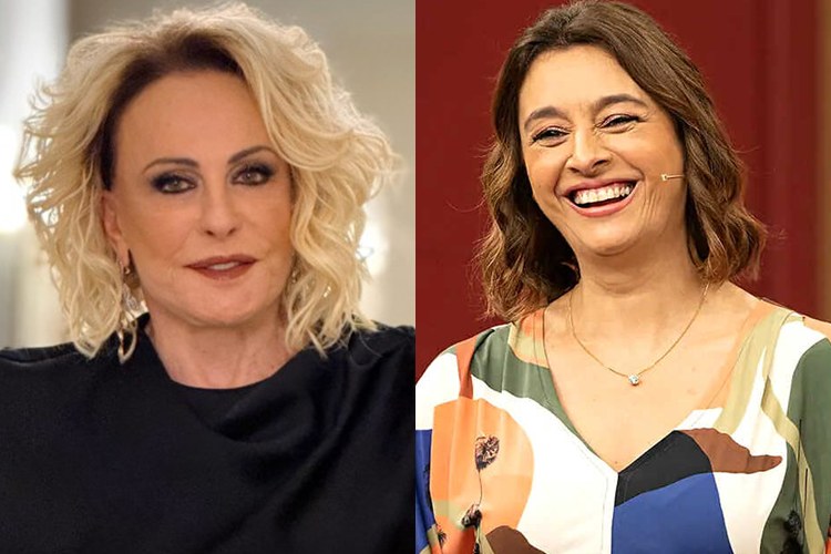 Ana Maria Braga recebe Cátia Fonseca no ‘Mais Você’