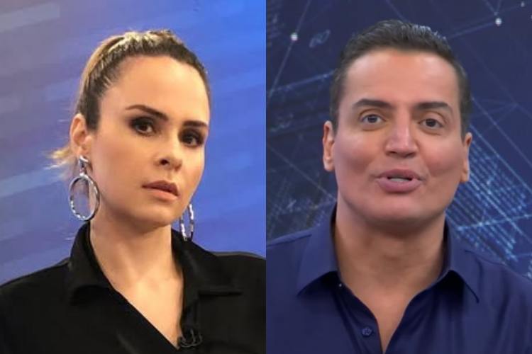 Ana Paula Renault faz primeira aparição com Leo Dias antes de estreia na Band