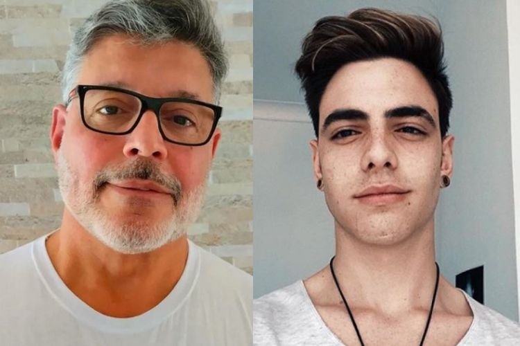 Alexandre Frota e Mayã Frota