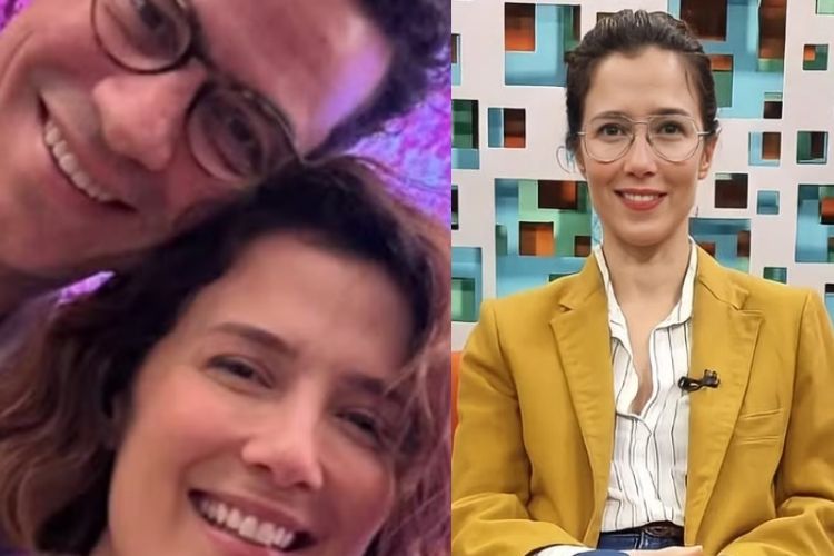 Marjorie Estiano e namorado