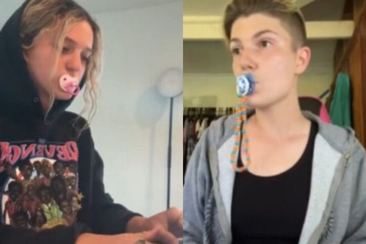 Nova onda do uso de chupeta Nova onda do uso de chupeta